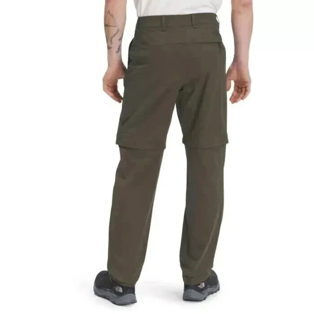 The North Face Paramount Pants Men's Green Stretch Convertible Hiking SGN1476